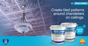 Catch up with the latest trends of tile patterns on ceilings with LATAPOXY 310