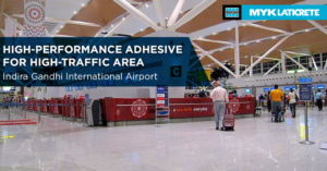Restructuring Indira Gandhi International Airport with MYK LATICRETE