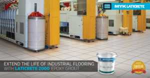 Extend the Life of Industrial Flooring with LATICRETE 2000 Epoxy Grout