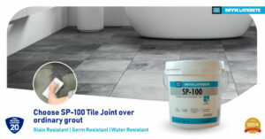 Why choose SP-100 over ordinary grout?