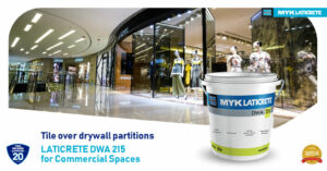 The ideal adhesive for commercial space – DWA 215