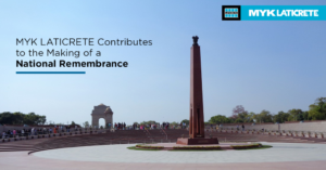 MYK LATICRETE Contributes to the Making of a National Remembrance