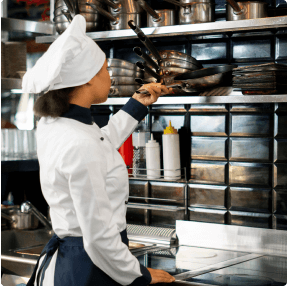 Commercial Kitchens, Café, Food Prep & Storage