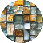 Glass Tile Based Stones